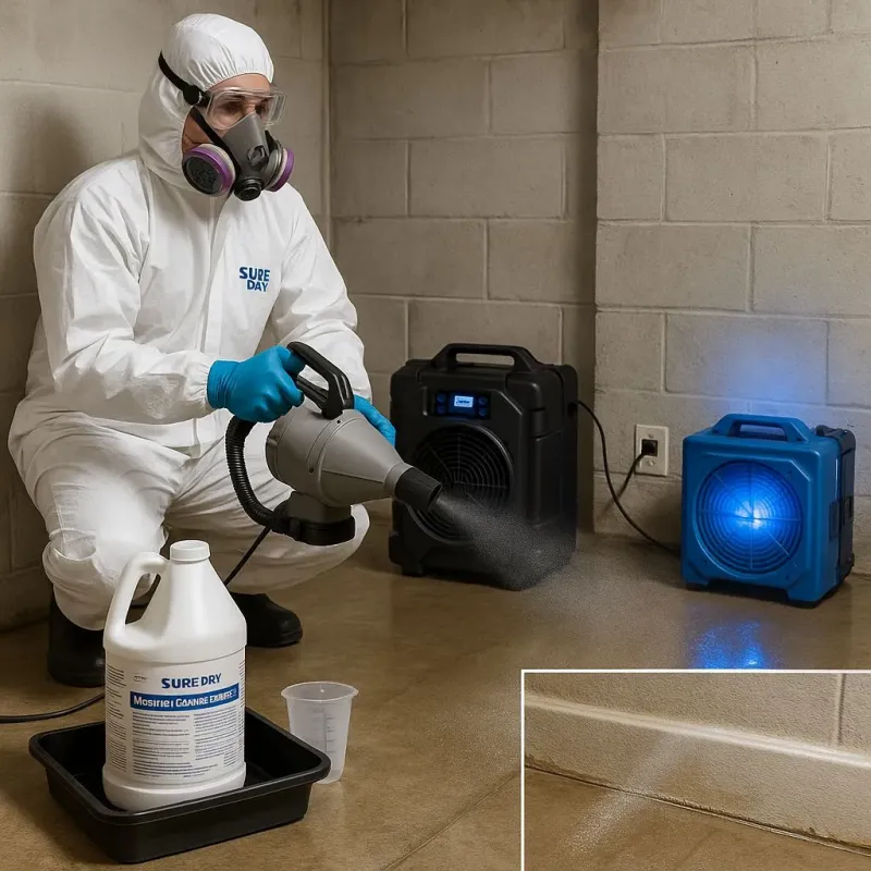 Sanitization and Odor Removal process in Haubstadt, IN
