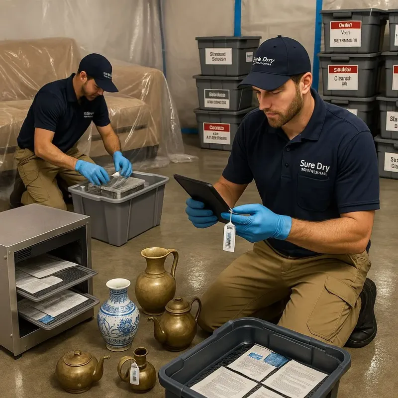 Content Protection and Restoration process in Haubstadt, IN