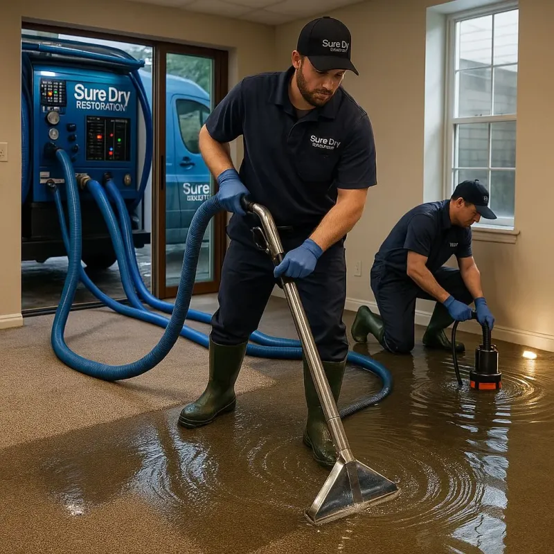 Water Extraction and Removal process in Haubstadt, IN